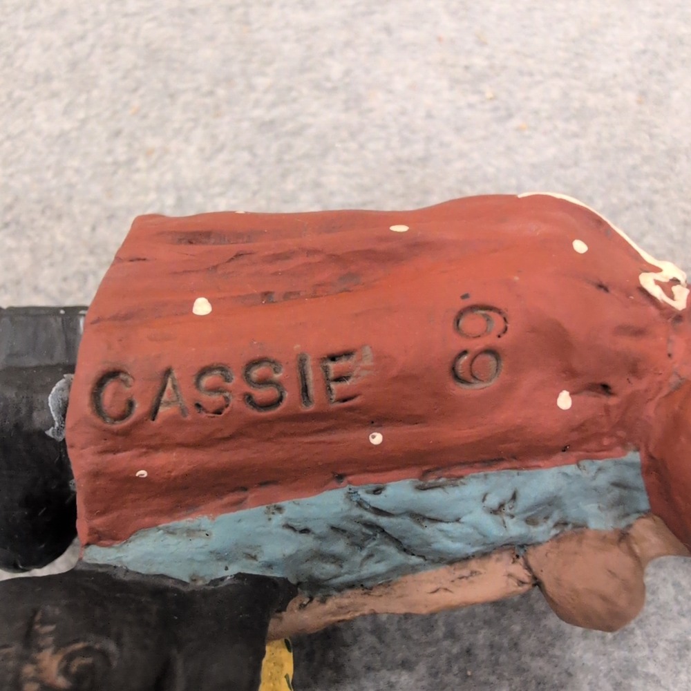 All God's Children Cassie Figurine Martha Holcombe 1503 COA Box Vintage Decor - Picture 3 of 6